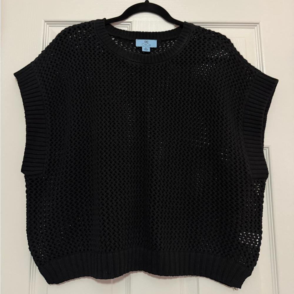 CECE KNIT SWEATER VEST